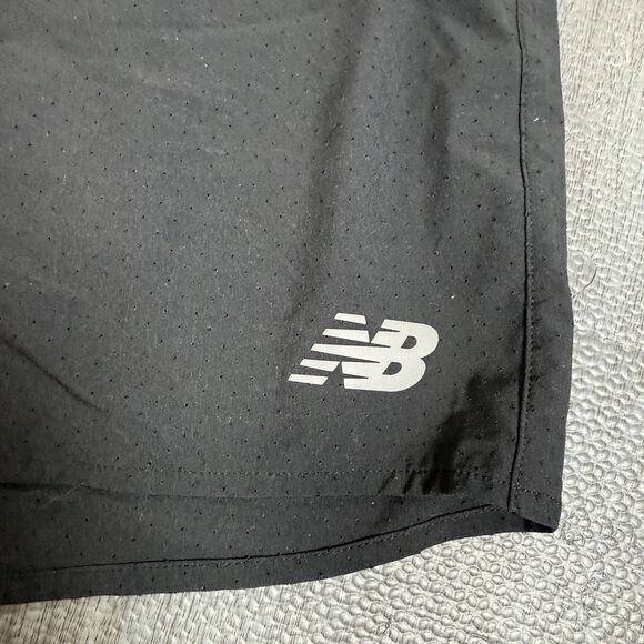 New Balance Women's Polyester Blend RC Running Shorts 3" Inseam - Black - Med - Picture 2 of 8